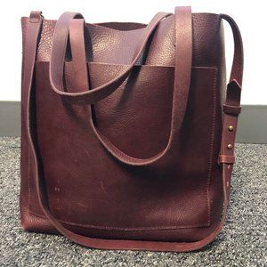 Madewell Medium Transport in Dark Cabernet